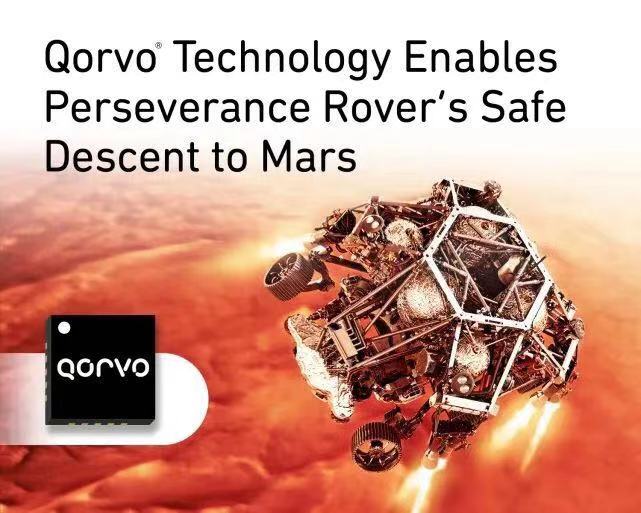 Qorvo® 技术助力“毅力号”火星探测器安全着陆